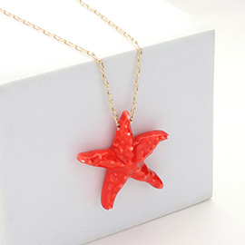 Starfish Pendant Necklace