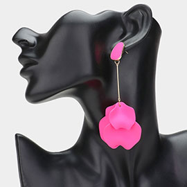 Petal Dropdown Dangle Earrings