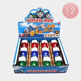 12PCS - Vehicle Roll Toys