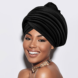 Padded Puffer Turban Hat
