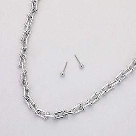 Hardware Metal Chain Necklace