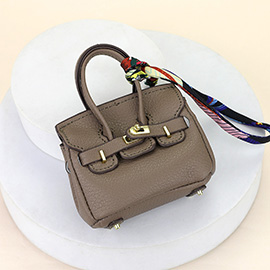 Faux Leather Mini Purse / Bag Charm