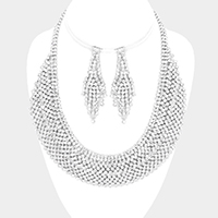 Rhinestone necklace