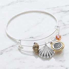 Shell Charm Bracelet