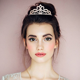 CZ Stone Paved Princess Tiara