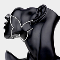 Metal Buttery Earrings