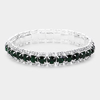 Crystal Rhinestone Stretchable Bracelet