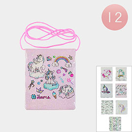 12PCS - Fruits Carrot Coin Purses