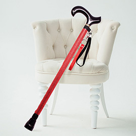 Bling Studded Adjustable Walking Cane