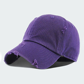 Solid Vintage Baseball Cap