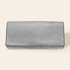 Bling Solid Evening Clutch / Crossbody Bag
