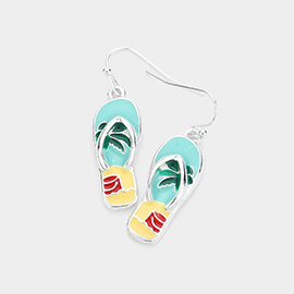 Flip Flop Dangle Earrings