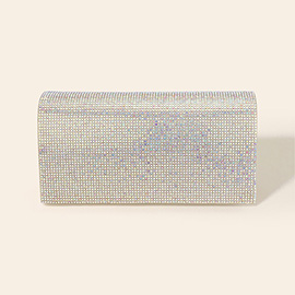 Bling Studded Box Evening Bag / Clutch / Crossbody Bag