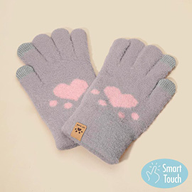 Cat Paw Pointed Smart Touch Gloves