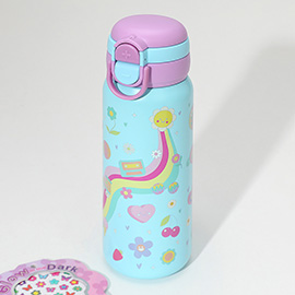 HOT FOCUS - 2 Ways to Drink Straw and Spout Water Bottle