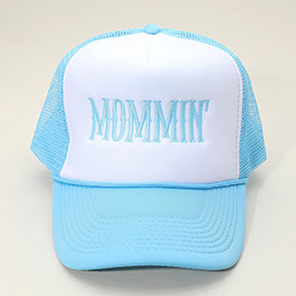 MOMMIN Embroidered Mesh Back Trucker Hat