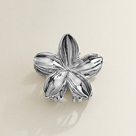 Metal Flower Hair Claw Clip