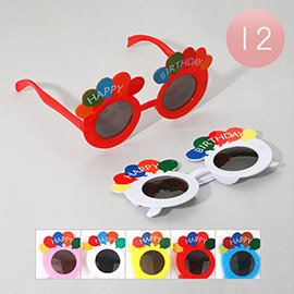 12PCS - HAPPY BIRTHDAY Party Sunglasses