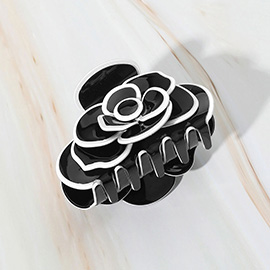 Flower Hair Claw Clip