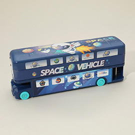 Kids Space Vehicle Bus Pencil Case
