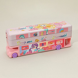 Kids Space Vehicle Bus Pencil Case
