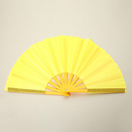 Bling Studded Folding Line Dance Hand Fan
