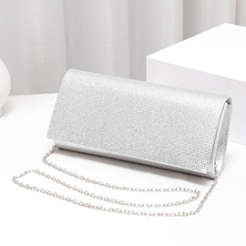Bling Solid Evening Clutch / Crossbody Bag