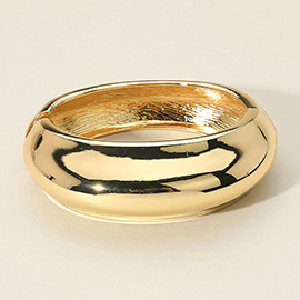 Metal Hinged Bangle Bracelet