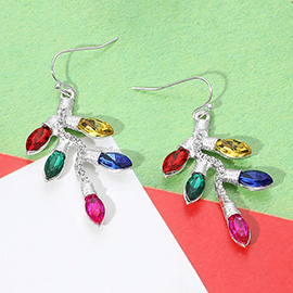 Christmas Light Dangle Earrings