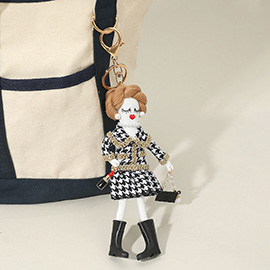 Fashion Doll Keychain / Bag Charm