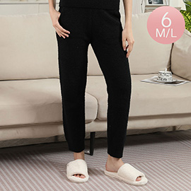 6Pairs - M/L Soft Relaxed Fit Side Pockets Lounge Pants
