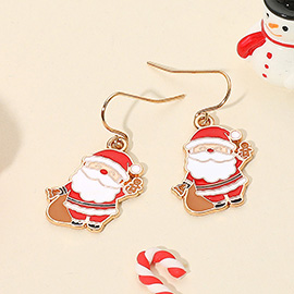 Santa Claus Dangle Earrings