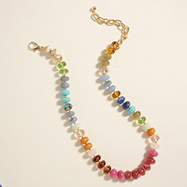 Gradient Multi Beaded Necklace