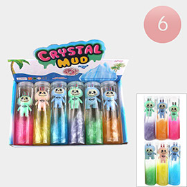 6PCS - Kids Crystal Mud Toy