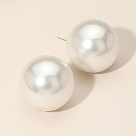 Chunky Pearl Earrings