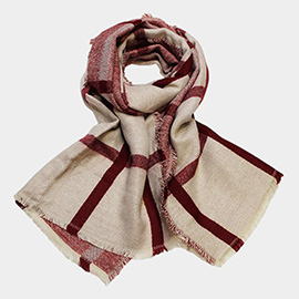 Stylish Soft Classic Checkered Scarf