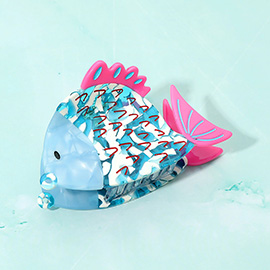 Fish Hair Claw Clip