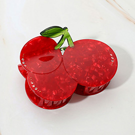 Cherry Hair Claw Clip