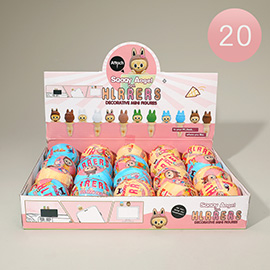 20PCS - Monster Bunny Angel Decorative Mini Figures Surprise Toys