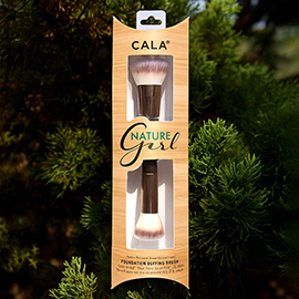 Bamboo Double Ended Foundation and Buffing Brush