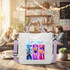 Kpop Demon Hunters Huntrix Tote Crossbody Bag