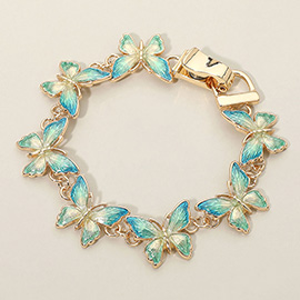 Butterfly Link Magnetic Bracelet