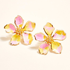 Floral Petal Earrings