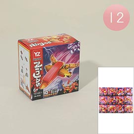 12PCS - Ninja Building Block Toys